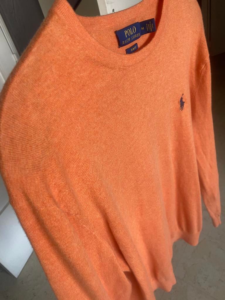 Trui ralph lauren, Envoi, Comme neuf, Taille 48/50 (M), Orange