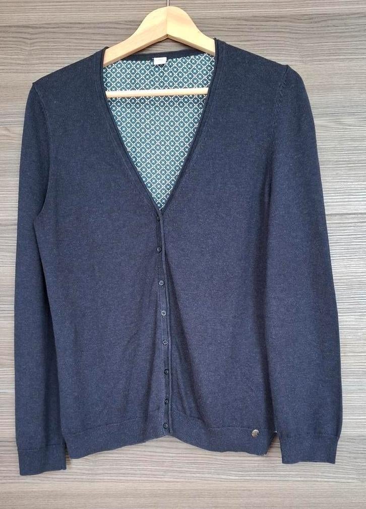 Dames gilet, maat M, perfecte staat, s. Oliver, Maat 38/40 (M), Blauw, Nieuw, Ophalen of Verzenden