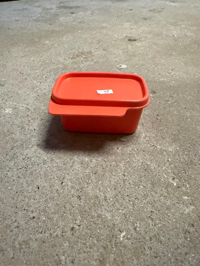 Boîte Tupperware 160 ml, Ophalen of Verzenden, Nieuw, Oranje, Bus of Trommel