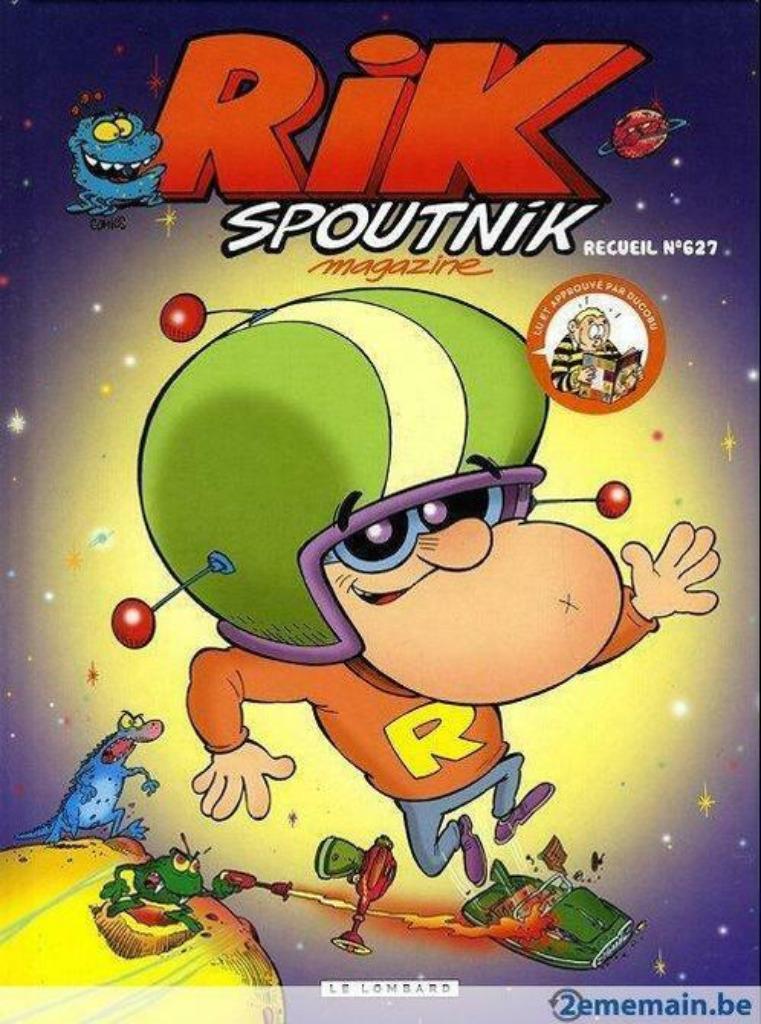 Rik Spoutnik magazine recueil 627, Une BD, Enlèvement ou Envoi, Comme neuf