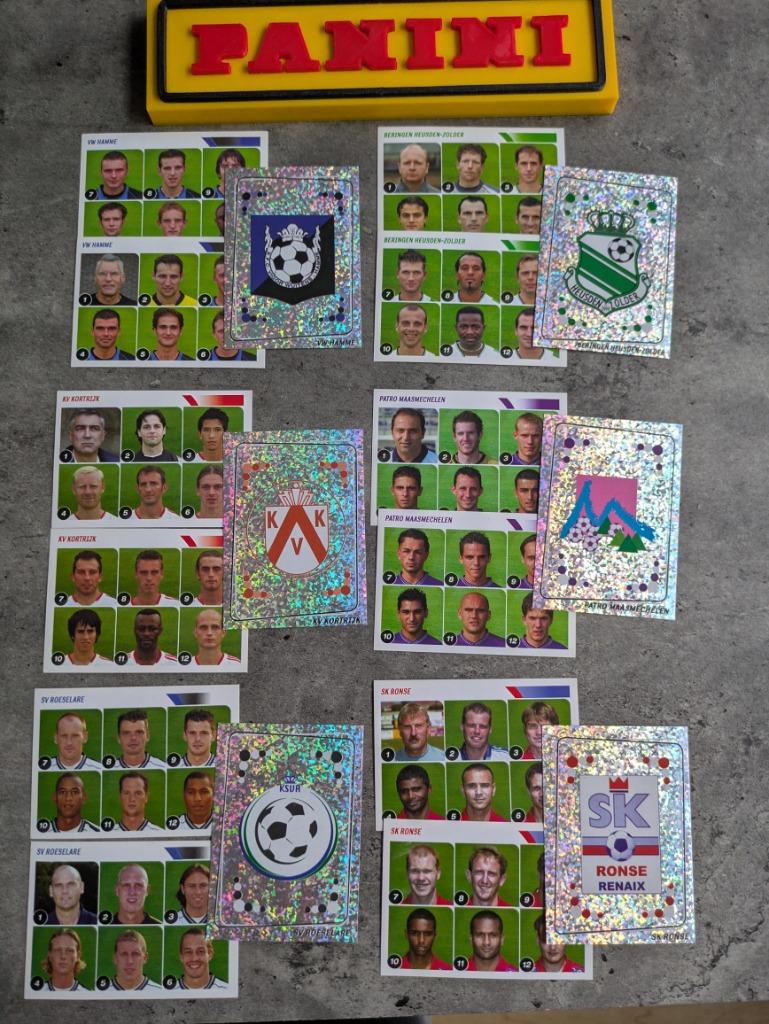 Autocollants de football Panini Football 2005 18X 6X3 2005, Envoi, Neuf