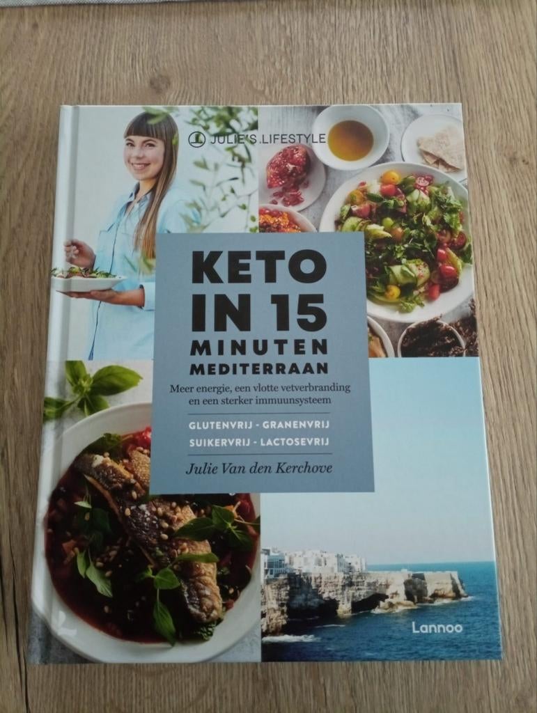 Julie Van den Kerchove - Keto in 15 minuten - Mediterraan, Boeken, Kookboeken, Ophalen