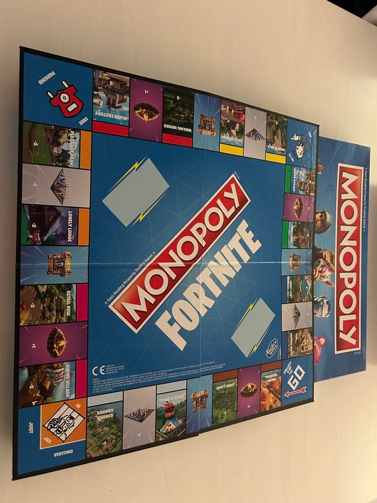 Monopoly Fortnite, Trois ou quatre joueurs, Enlèvement ou Envoi, Comme neuf, Parker