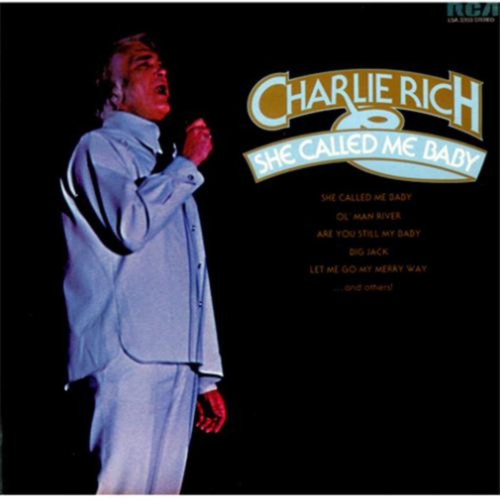 Charlie Rich ‎– She Called Me Baby - Lp '' Popcorn ", CD & DVD, Vinyles | Pop, Comme neuf, 12 pouces, Enlèvement ou Envoi