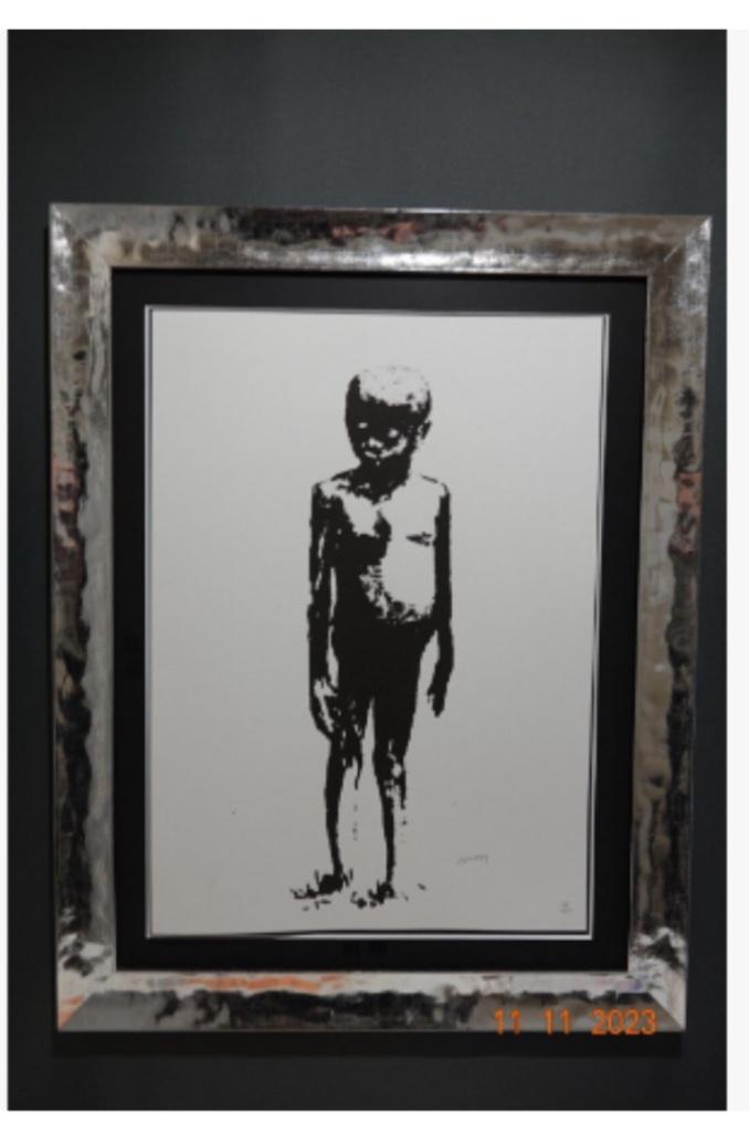 Banksy Lithografie Elephant in the Room, Antiquités & Art, Art | Lithographies & Sérigraphies, Numéroté, Enlèvement ou Envoi, Abstrait