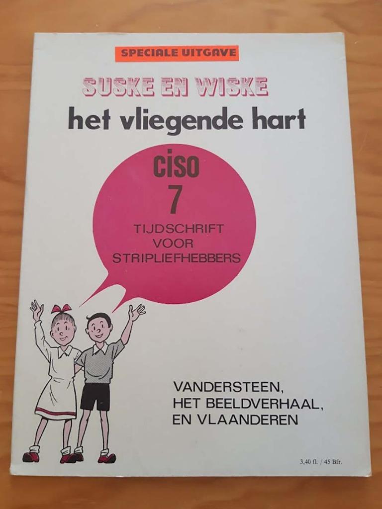 Ciso nr 7 1971 Suske&Wiske 'Het vliegende hart' -Vandersteen, Willy vandersteen, Verzenden, Eén stripboek, Nieuw