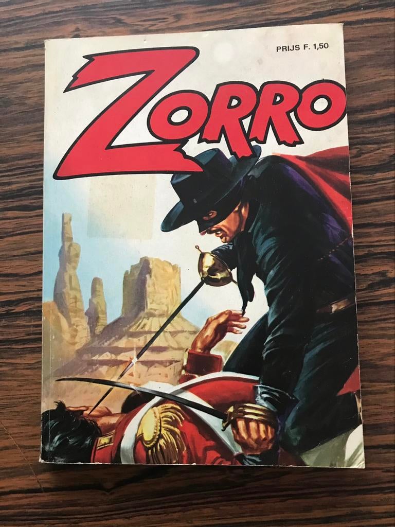 Zorro, Boeken, Stripverhalen, Eén stripboek, Ophalen of Verzenden, Gelezen