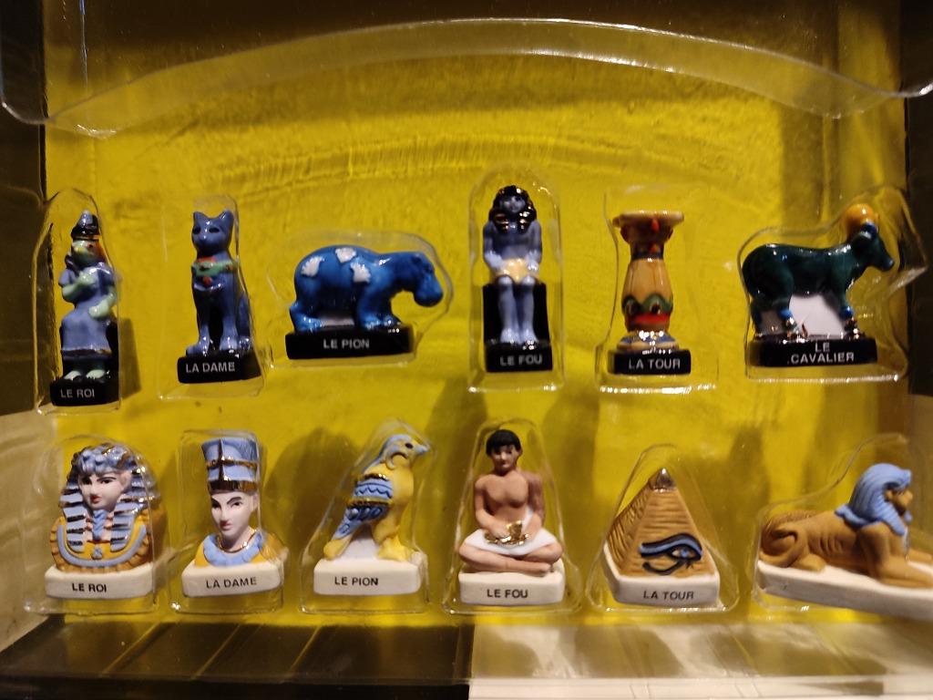 Fèves jeu d'échecs égyptiens, Collections, Enlèvement ou Envoi, Neuf, Autres types