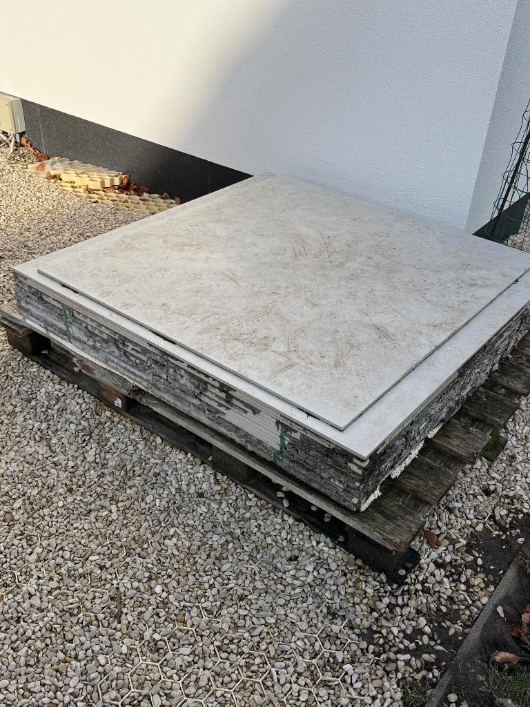 Vloertegels 120 x 120 cm, Doe-het-zelf en Bouw, Ophalen, 60 cm of meer, 60 cm of meer, Nieuw