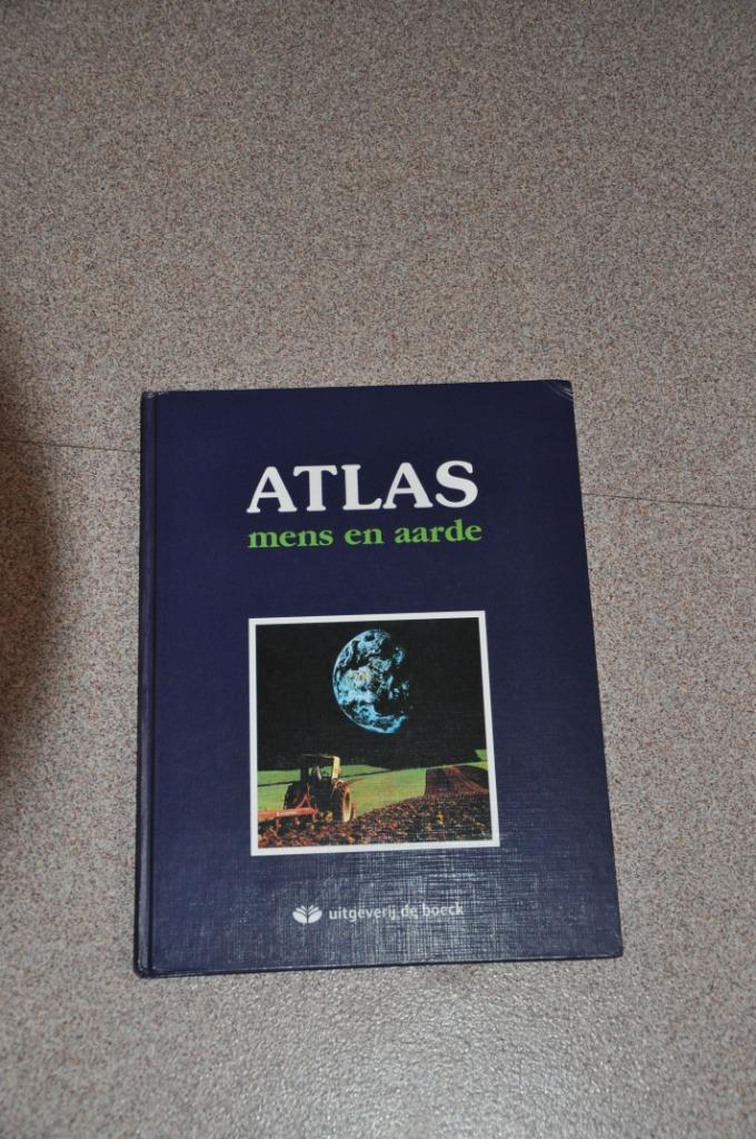 ATLAS MENS & AARDE  ( DE BOECK), Boeken, Ophalen of Verzenden, Nieuw, ASO, Aardrijkskunde