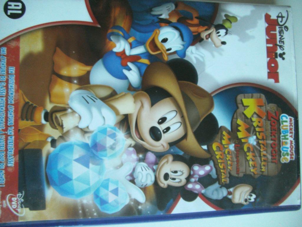Mickey Mouse Clubhouse "De zoektocht naar de Kristallen Mick, Alle leeftijden, Ophalen of Verzenden, Gebruikt, Overige typen