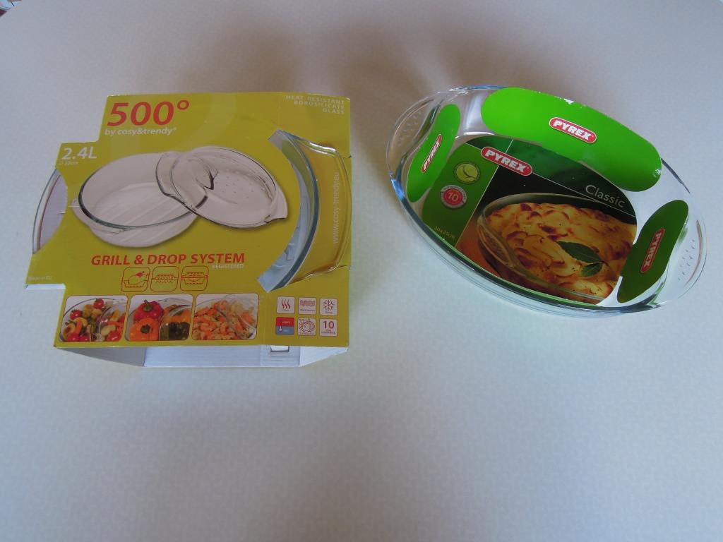 plat de cuisson bol en verre système grill and drop pyrex cl, Maison & Meubles, Enlèvement ou Envoi, Neuf, Verre, Balance ou Balances