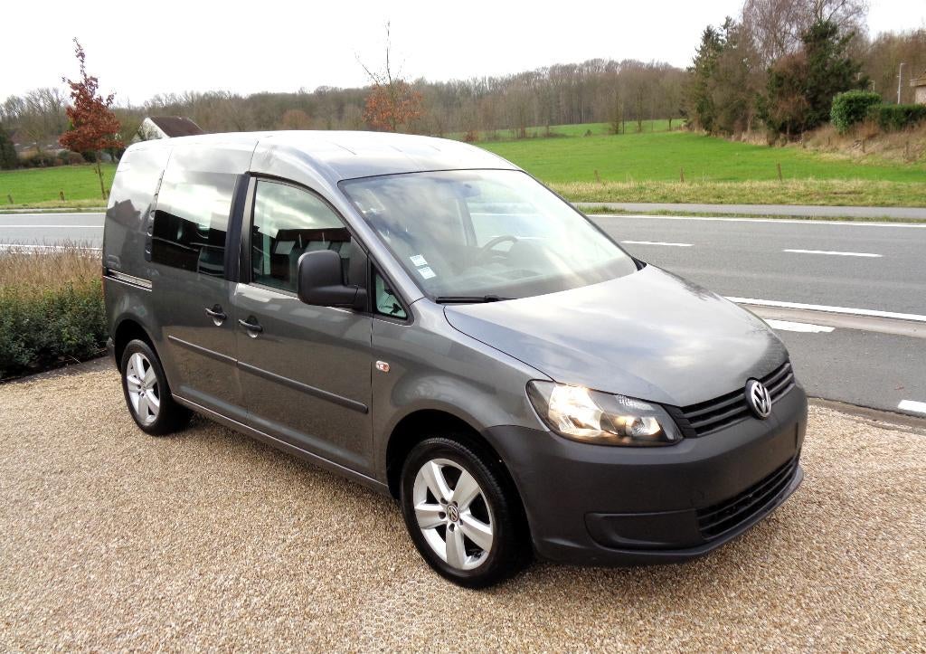 Volkswagen Caddy Automaat, Auto's, Euro 5, Stof, Diesel, 2 zetels