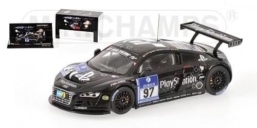 Audi R8 LMS #97 2009 24h Nürburgring - Minichamps 1:43, Ophalen of Verzenden, Zo goed als nieuw, Auto, MiniChamps