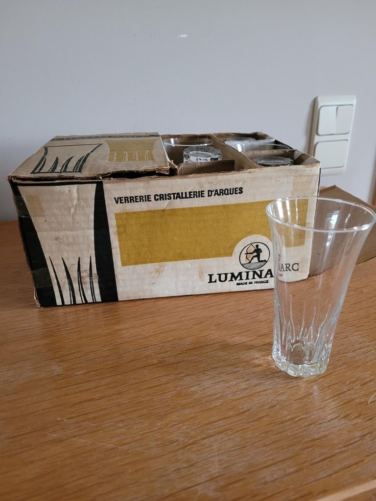 12 verres Luminarc 17cl, Comme neuf