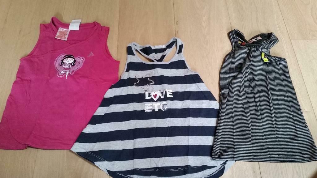 15 T-shirts, bekende merken (maat: 6j), Kinderen en Baby's, Ophalen of Verzenden, Gebruikt, Meisje, Shirt of Longsleeve