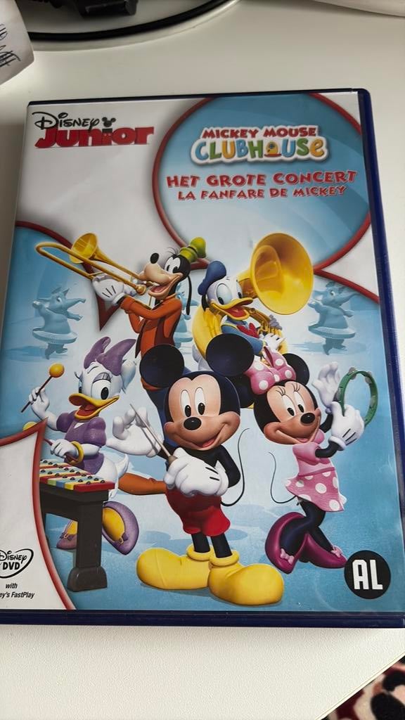 DVD Mickey het grote concert, Ophalen of Verzenden, Zo goed als nieuw