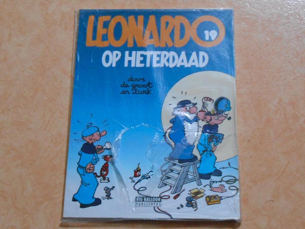 Leonardo 19 Op heterdaad 1992 1 ste druk., Eén stripboek, Nieuw, Ophalen of Verzenden, Turk en degroot