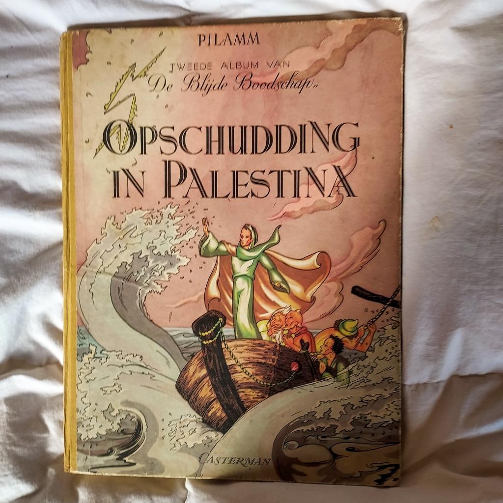strip 'opschudding in Palestina', Une BD, Enlèvement, Utilisé, Pilamm