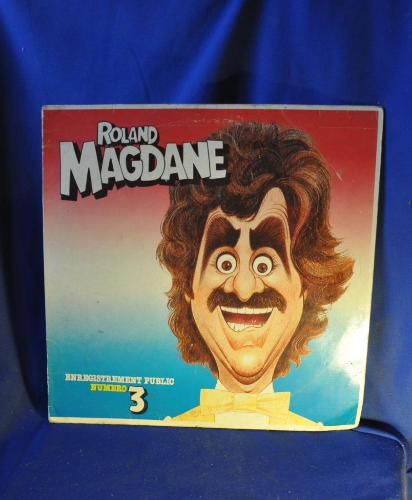 vinyl 33 tours humoriste roland magdane (x2051), Ophalen of Verzenden, Gebruikt