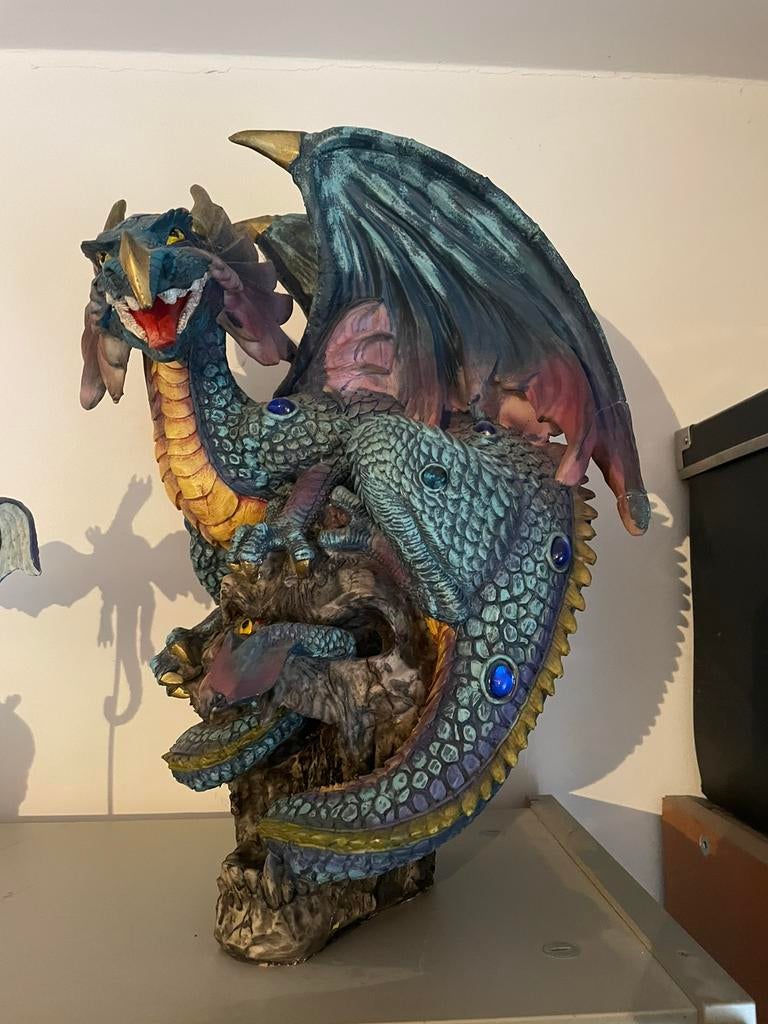 Grand dragon de 40cm de hauteur, Antiquités & Art