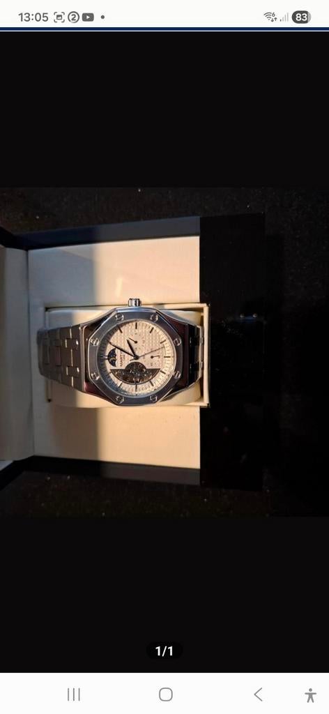 Montre homme automatique Martyn line neuve., Enlèvement