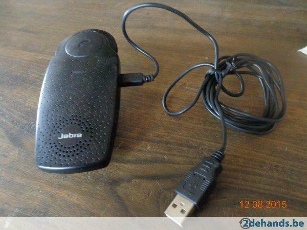 Handfree bellen  met JABRA, Télécoms, Carkits, Enlèvement ou Envoi, Utilisé