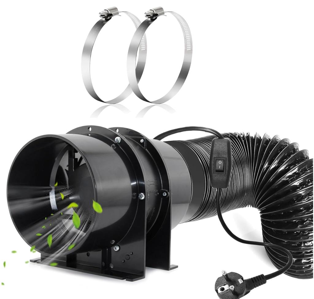 Ventilateur axial, Ophalen, Gebruikt