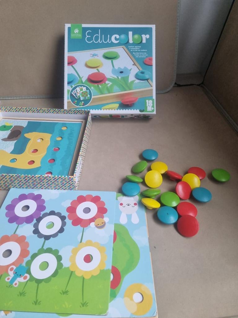 Educolor, Een of twee spelers, Ophalen, Gebruikt
