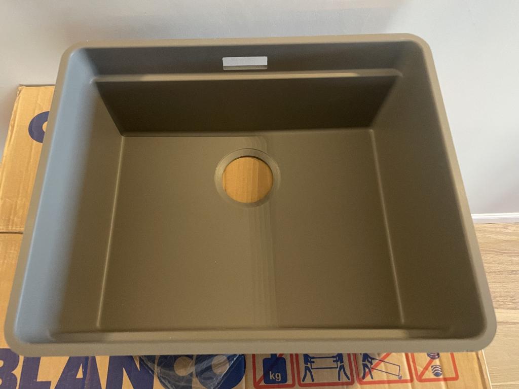 Spoelbak Blanco Etagon 500-F in kleur Vulkaangrijs, Doe-het-zelf en Bouw, Ophalen, Nieuw, Chroom, Overige typen