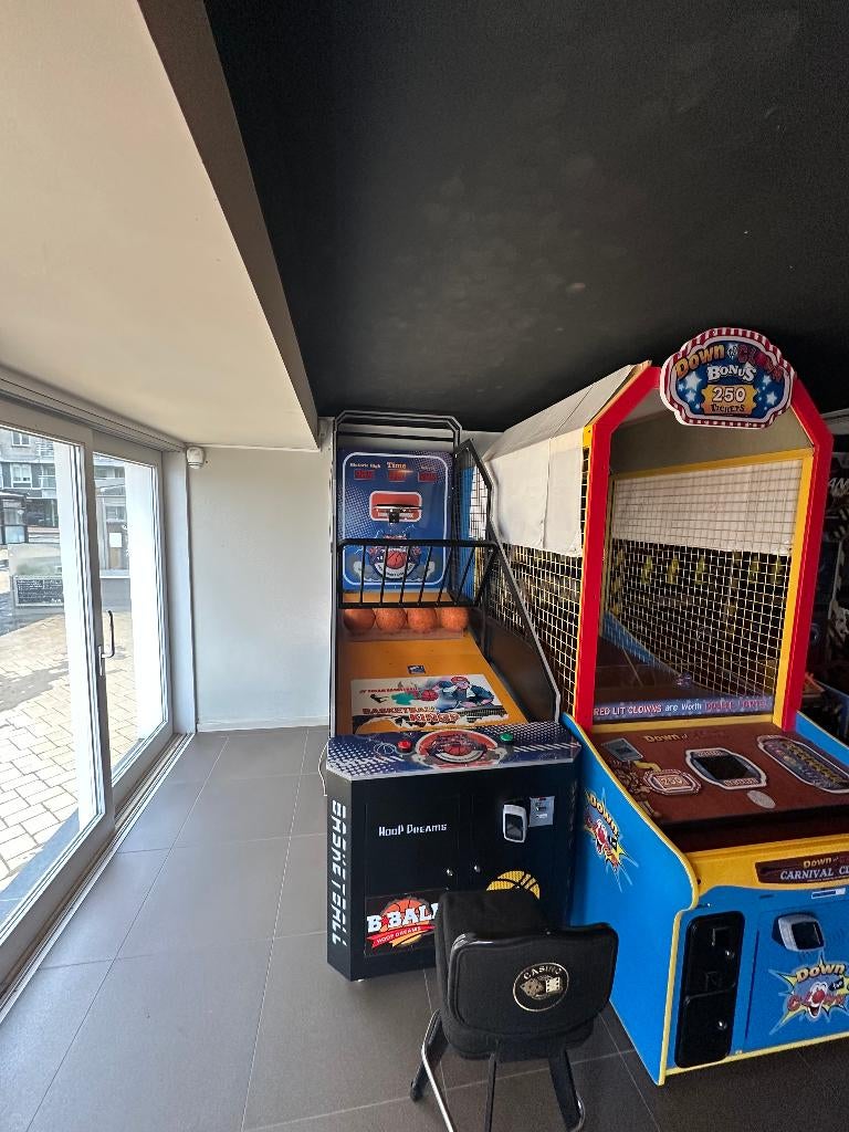 Basketbal arcade game, Ophalen, Gebruikt