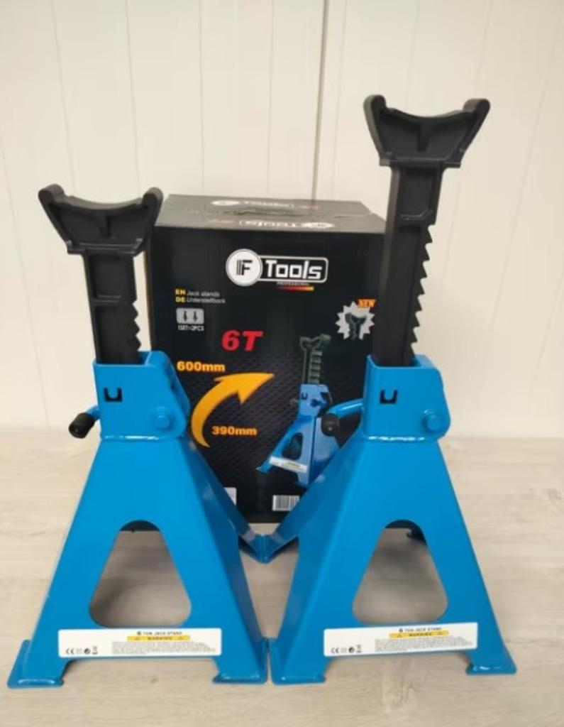 Verstelbare Assteun Set van 2 stuks - 6 ton!Nieuw!!!, Enlèvement ou Envoi, Neuf