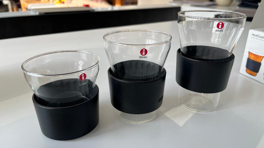 iitala hotcool glazen voor koude en warme dranken, Glas of Glazen, Nieuw, Ophalen of Verzenden, Glas