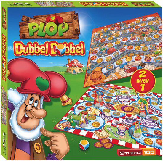 Plop dubbel dobbel (2 spelletjes), Hobby en Vrije tijd, Gezelschapsspellen | Overige, Zo goed als nieuw, Ophalen