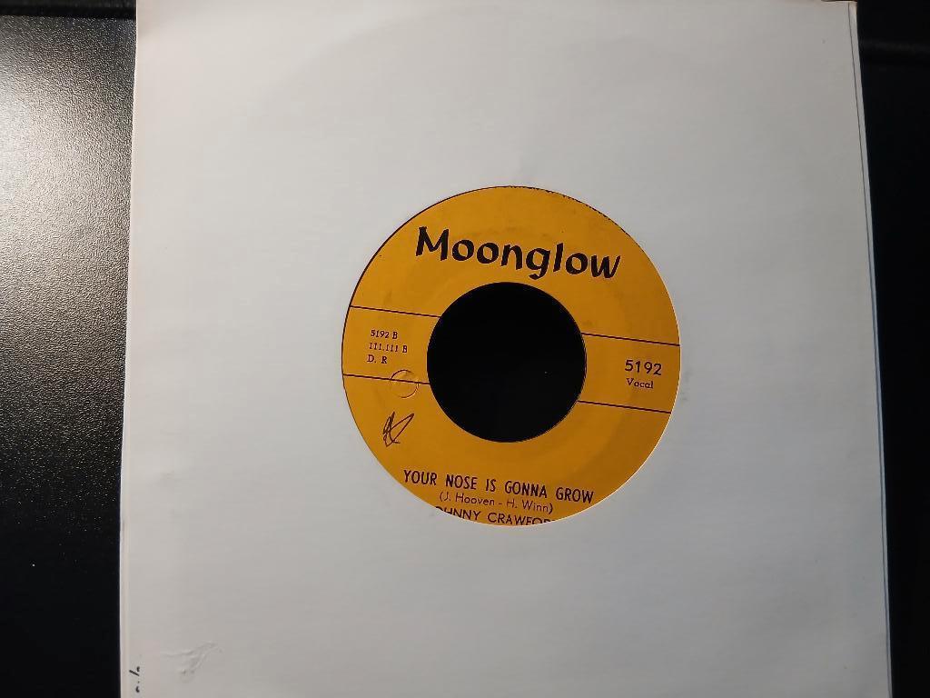 Johnny Crawford – Your Nose Is Gonna Grow -'7 Popcorn Promo, 7 inch, Single, Ophalen of Verzenden, Zo goed als nieuw