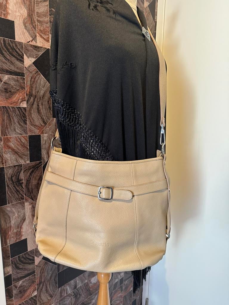 Sac à bandoulière en cuir Mazarin, Autres marques, Cuir, Enlèvement ou Envoi, Beige