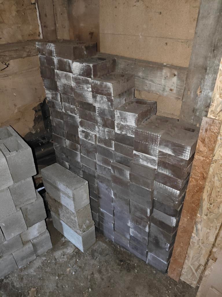 Vuurvaste stenen, Doe-het-zelf en Bouw, Metselstenen, Ophalen, Zo goed als nieuw, Bakstenen