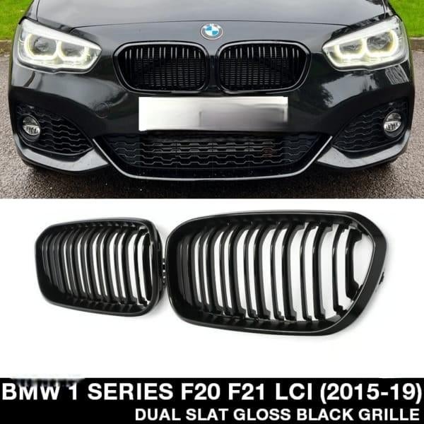 Bmw grill zwart blinkend, voor bmw f20 f21 lci 2015-2019, Ophalen of Verzenden