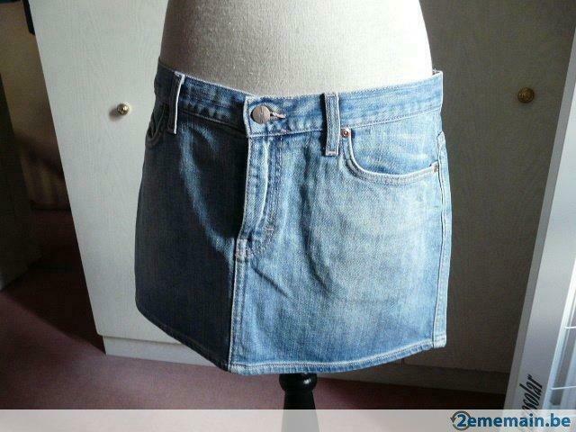 Mini  Jupe  Jean’s ;, Enlèvement ou Envoi, Porté