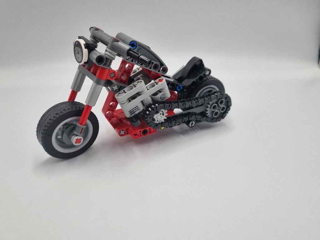 Lego Technic 42132 Motorcycle, Ophalen of Verzenden, Zo goed als nieuw, Complete set, Lego
