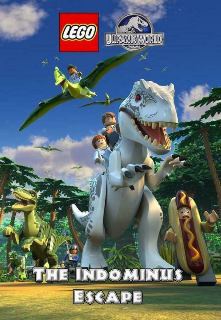 DVD - LEGO Jurassic World: Indominus Escape (2017), Avontuur, Verzenden, Zo goed als nieuw, Vanaf 6 jaar