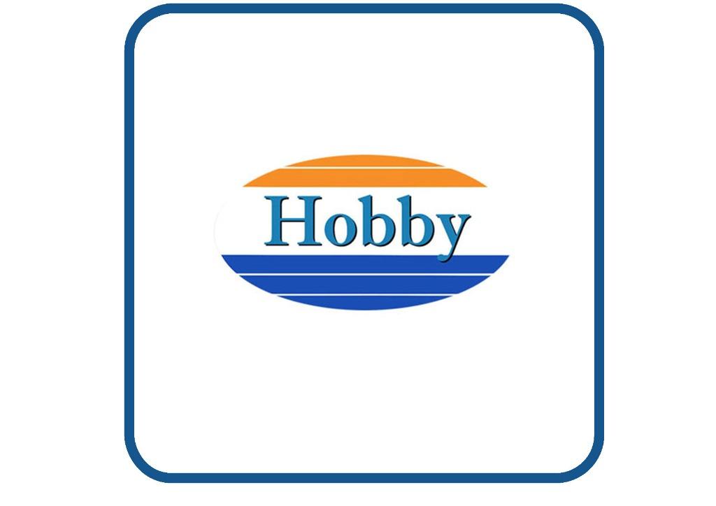 Hobby caravan en camper ovaal full colour sticker, Verzenden, Nieuw, Overige typen