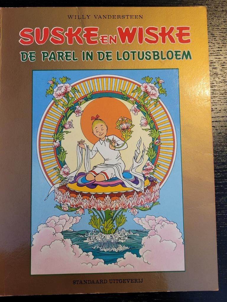 Suske en Wiske W Vandersteen De parel in de lotusbloem, Boeken, Ophalen of Verzenden, Gelezen
