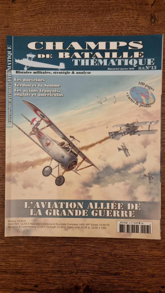 WwI 14 18 aviation alliée, Livres, Enlèvement ou Envoi, Comme neuf