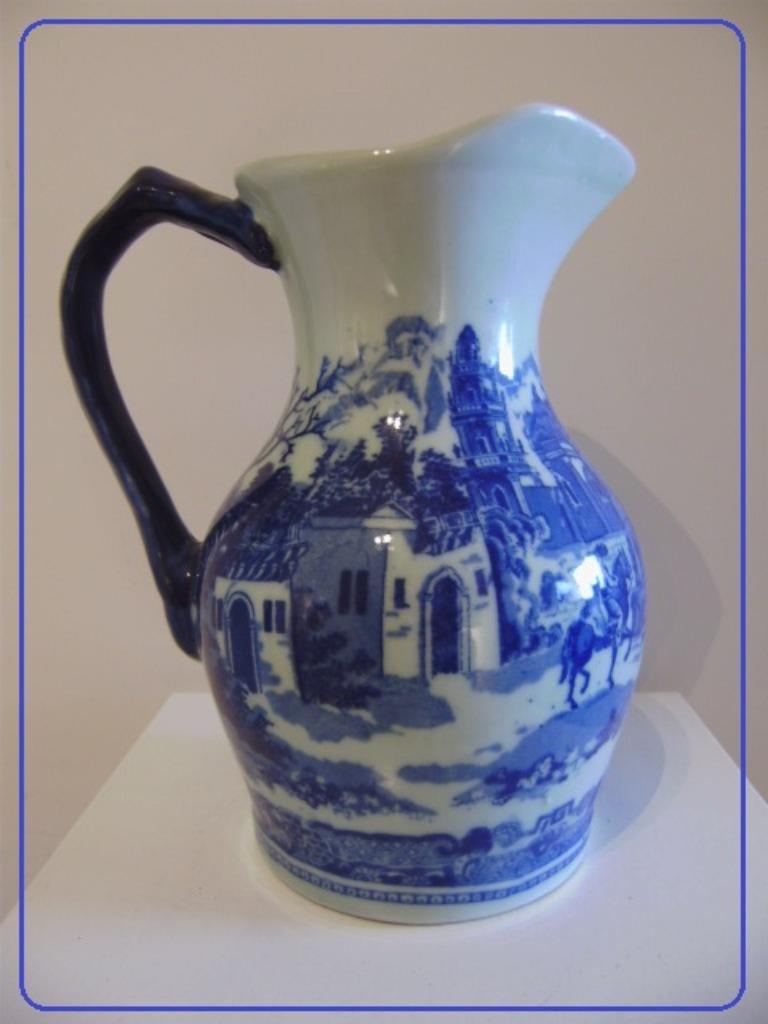 ANTIEK : Engelse schenkkan >>> VICTORIA WARE - IRONSTONE <<<, Antiquités & Art, Enlèvement