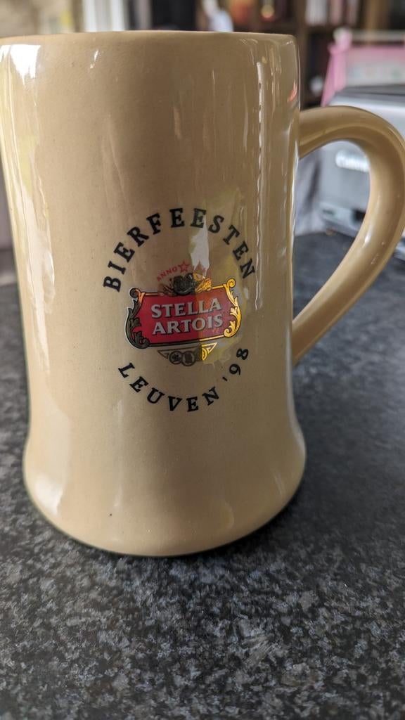 Bierfeesten Leuven 98 Gouden Hoorn & Stella Artois, Ophalen of Verzenden, Zo goed als nieuw