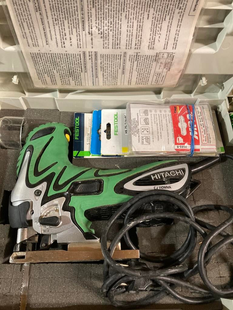 Hitachi/hikoki, Ophalen, Zo goed als nieuw, Decoupeerzaag