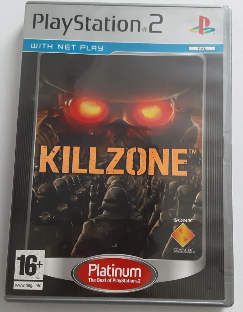 Killzone platina PS2-game, Ophalen of Verzenden, Gebruikt, Vechten, Vanaf 16 jaar