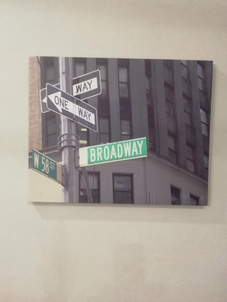 New York Broadway 40X50 lijsten, Ophalen of Verzenden, Zo goed als nieuw, Minder dan 50 cm, 50 tot 75 cm