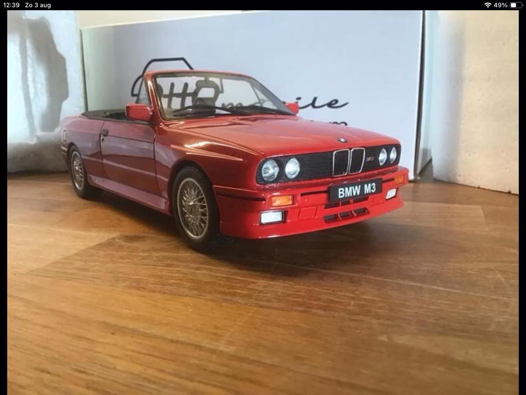 BMW E30 M3 Cabrio Limited Edition by Otto, Hobby en Vrije tijd, Ophalen of Verzenden, Nieuw